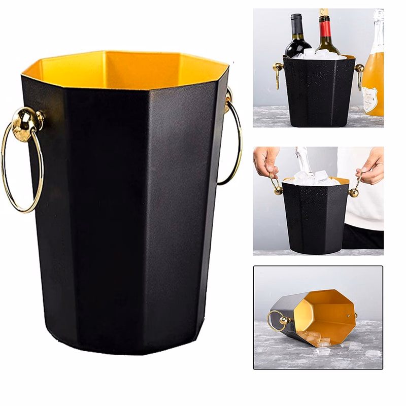 Stainless Steel Ice Bucket for Parties and Outdoor Activitie