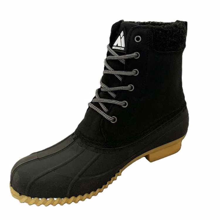 Women's Waterproof Winter Boots Black 6-11