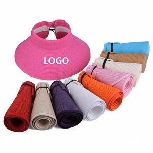 Foldable Wide Large Brim Sun Hat Straw