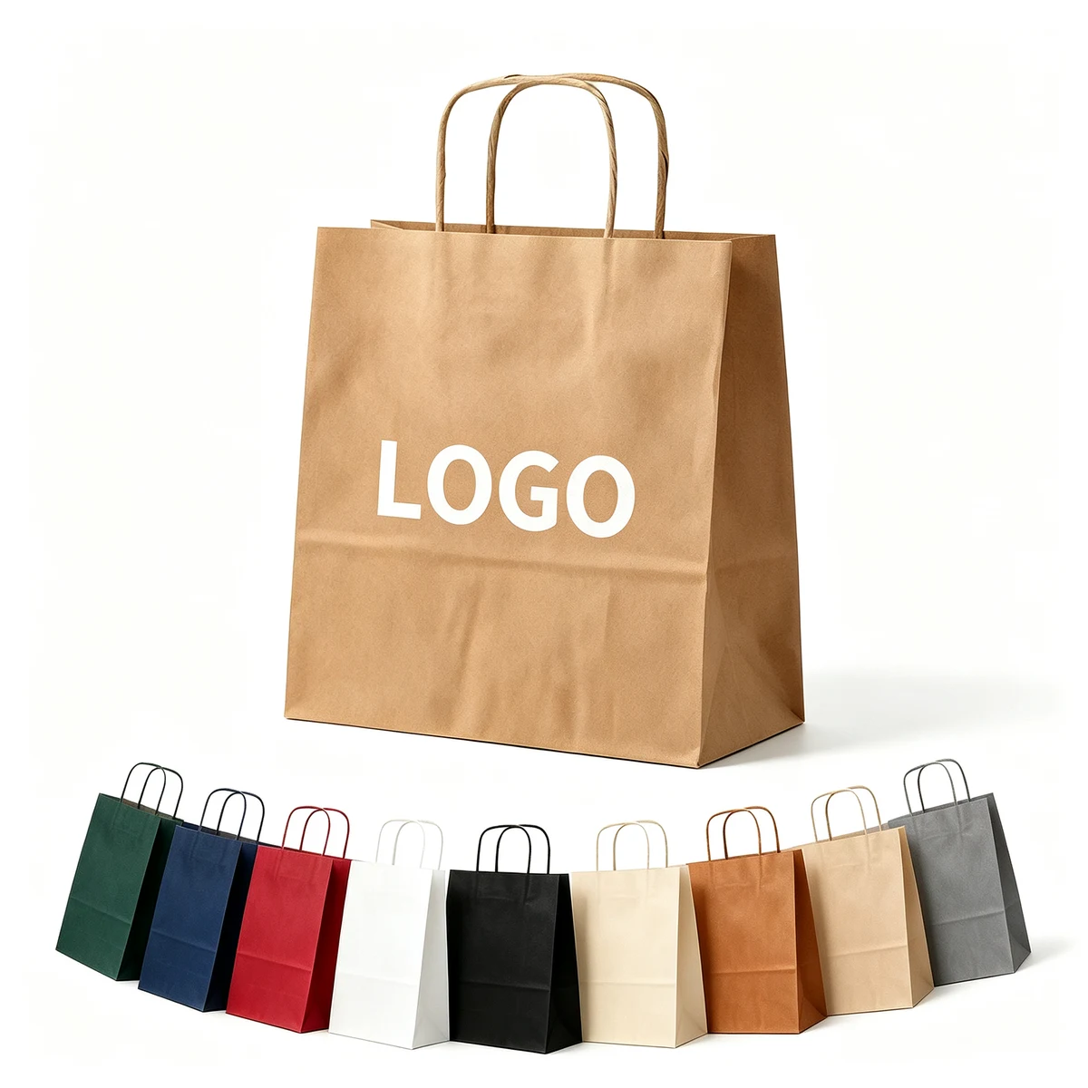 Heavy Duty Kraft Paper Gift Bag 1