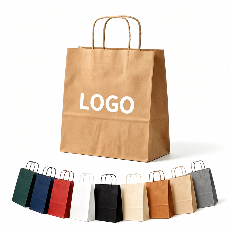 Heavy Duty Kraft Paper Gift Bag