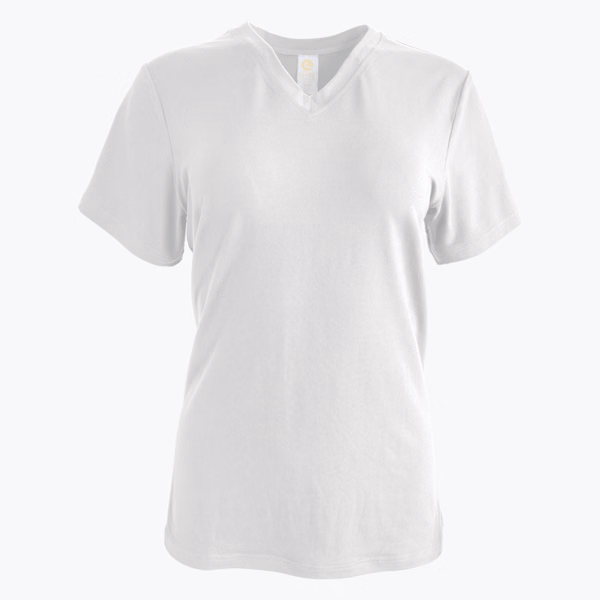 #V171 / Velvet Jersey Women's V-Neck Tee