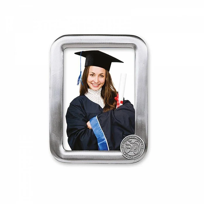 Vertical Photo Frame with Custom Emblem (5"x 7" Photo) 1