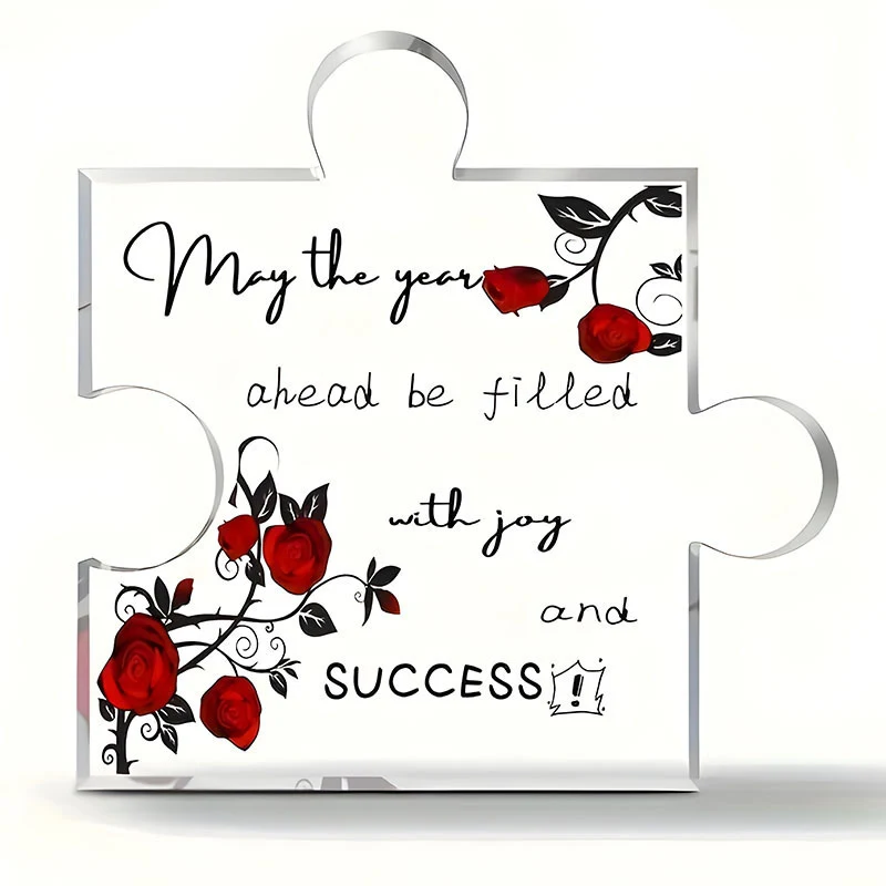 Puzzle Shape Acrylic Ornaments 1