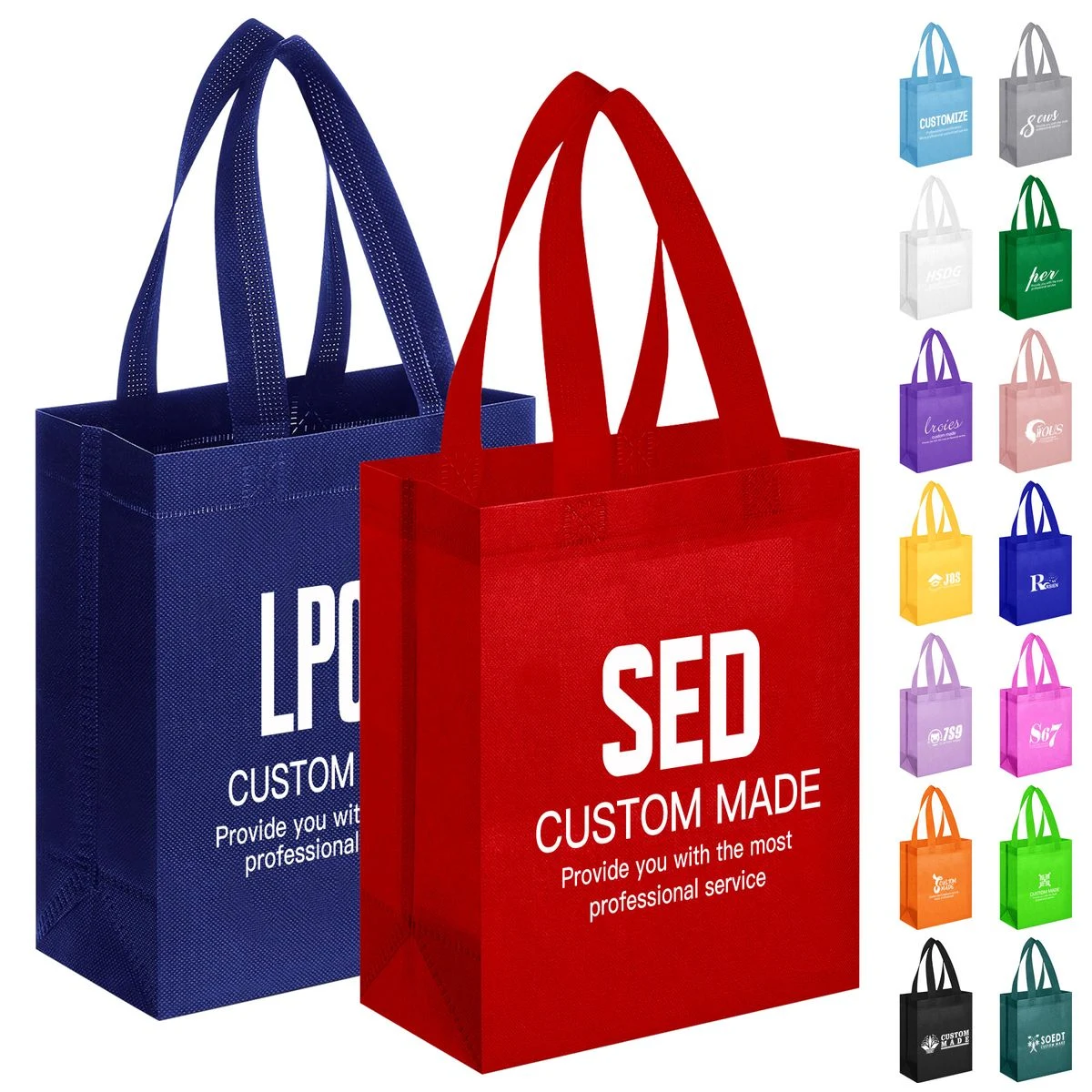 Custom Laminated Non-Woven Shopping Bag 1