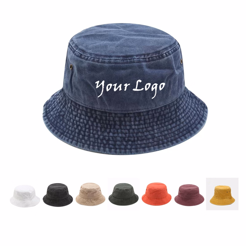 Washed Cotton Bucket