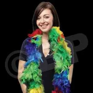 Multi Color Adult Size Feather Boa 1