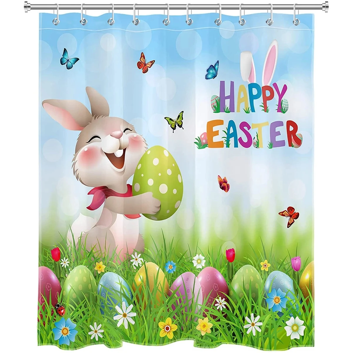 Easter Shower Curtain 1