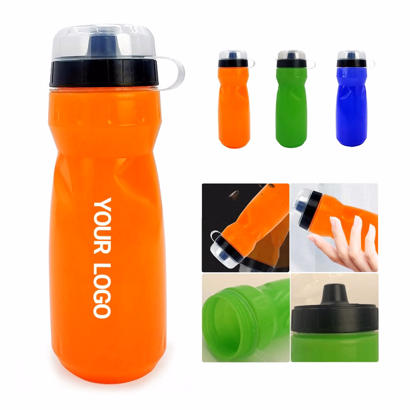 Portable 17 oz Sports Water Bottle with Non Spill Design
