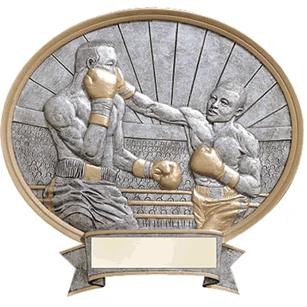8" Boxing Legend Plate 1
