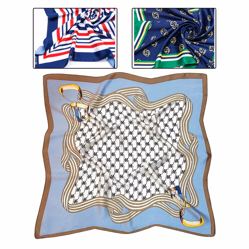 16 Momme Silk Printed Scarf
