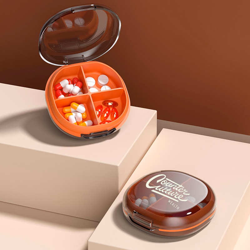 Pill Cutter Medicine Storage Box