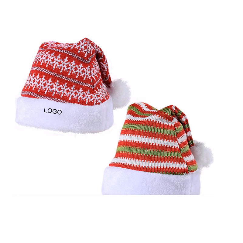 Santa Hat Christmas Ball Ornament Hats