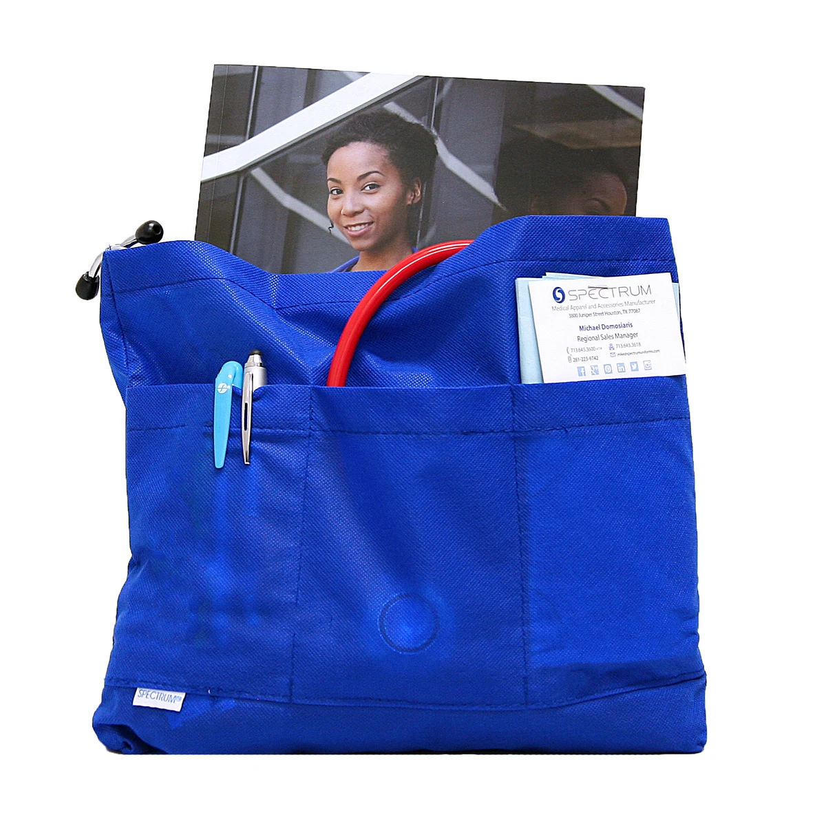 Medical Multi-Pocket Caddy- Buckle Clip 1