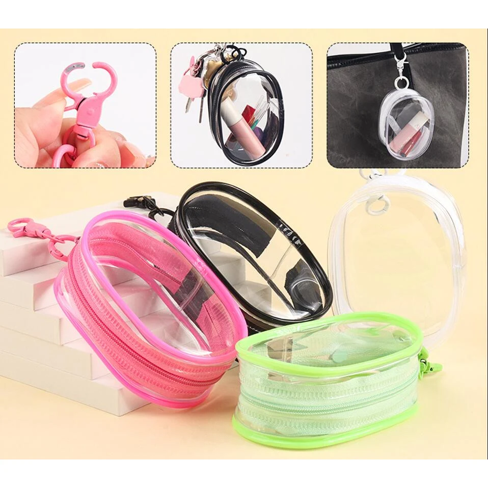 Transparent Charging Cable Organizer With Keychain 1