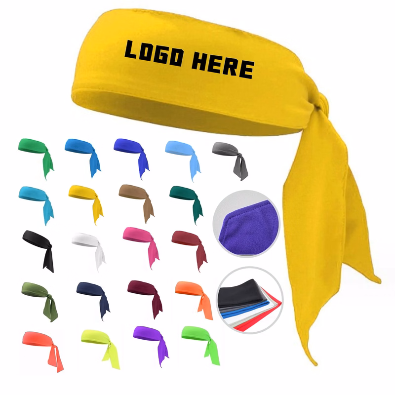 Adjustable Sport Tie Headbands Hairbands