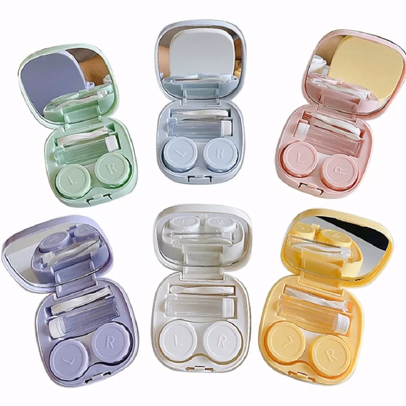 Travel Contact Lens Case Kit with Mirror