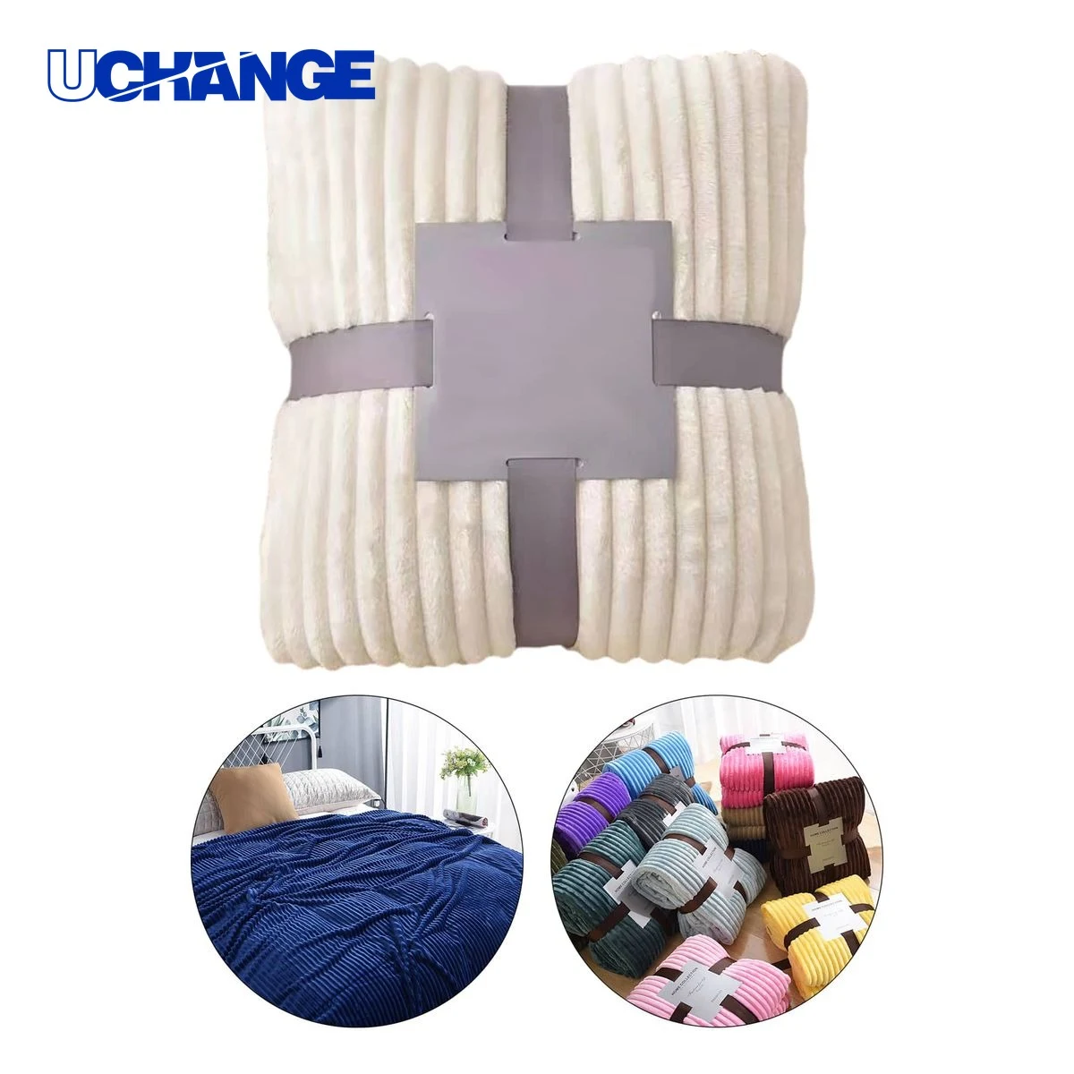 Cozy Fleece Blanket Multiple Sizes Available 1
