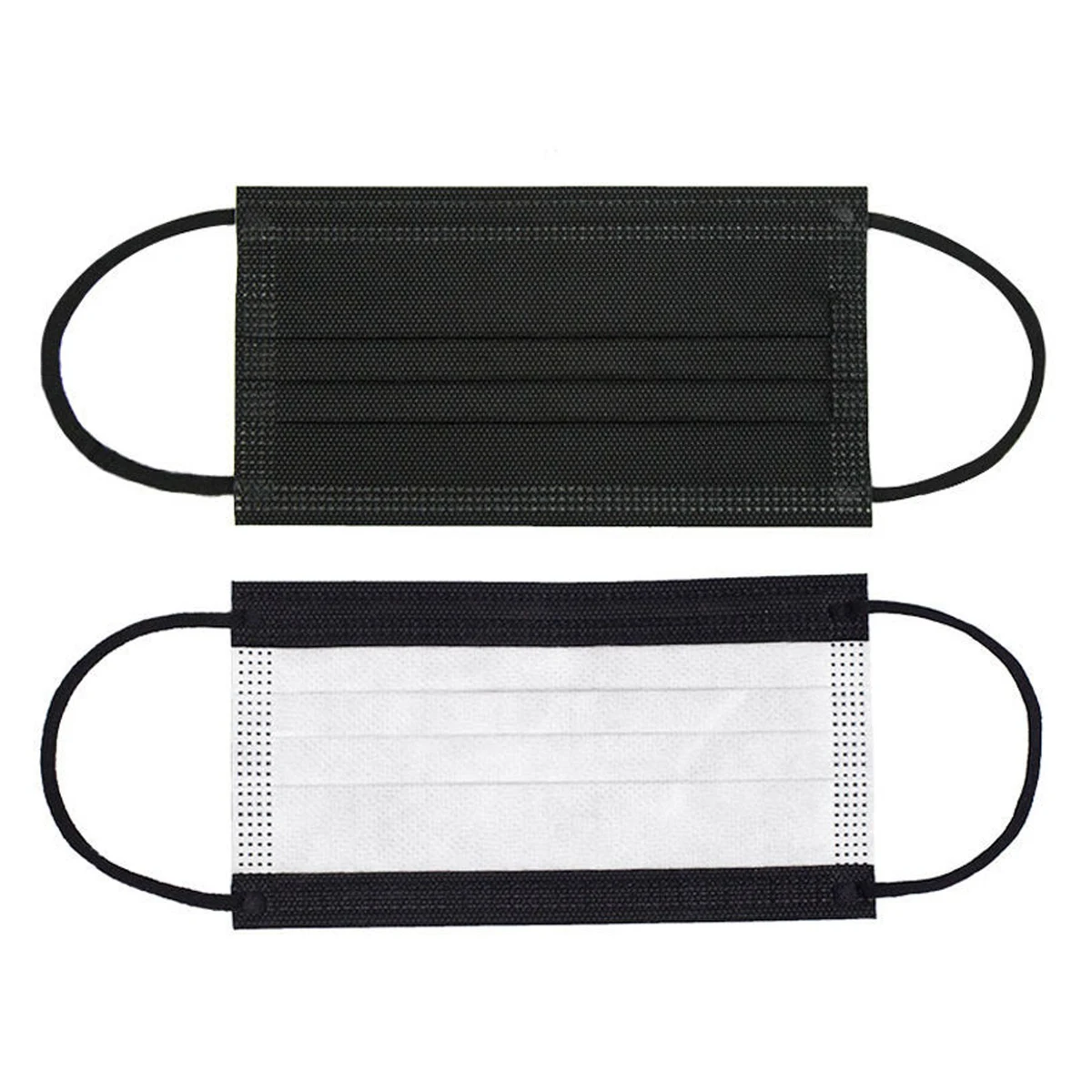 Standard 3ply Nonwoven Disposable Civilian Face Masks 1