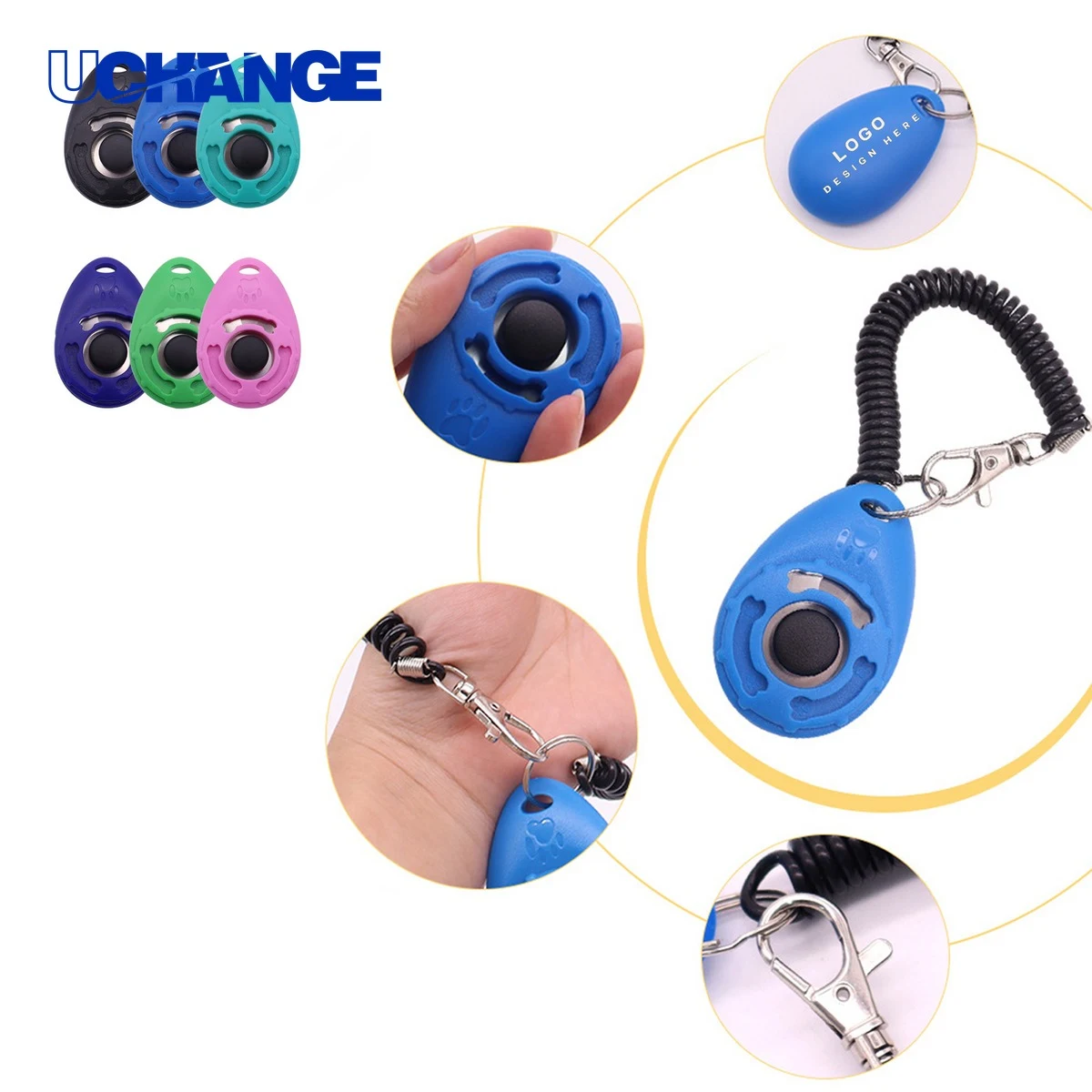 Pet Training Aid Clicker for Obedience Training 1