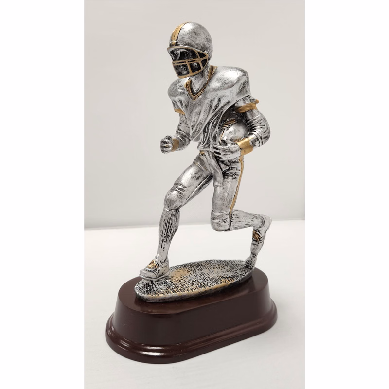 Male Running Football Figure