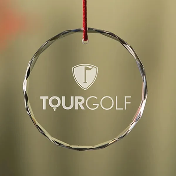 Faceted Round Ornament 1