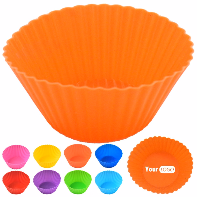 Reusable Silicone Nonstick Cupcake Baking Cups