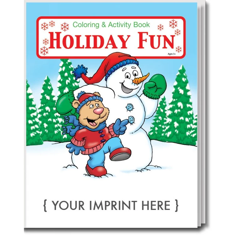 COLORING BOOK - Holiday Fun Coloring & Activity Book 1