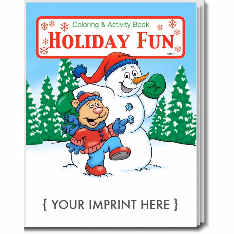COLORING BOOK - Holiday Fun Coloring & Activity Book