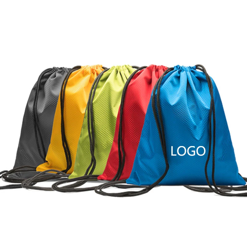 Drawstring Backpack / Copper Buckle 1