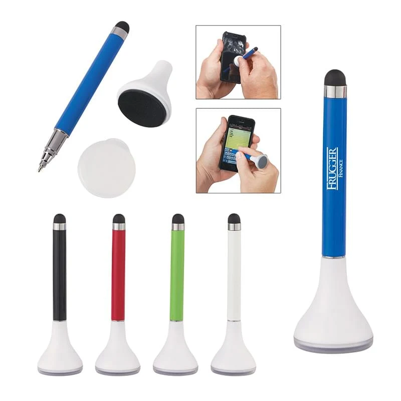 2 in 1 Stylus Pen Stand and Screen Cleaner 1