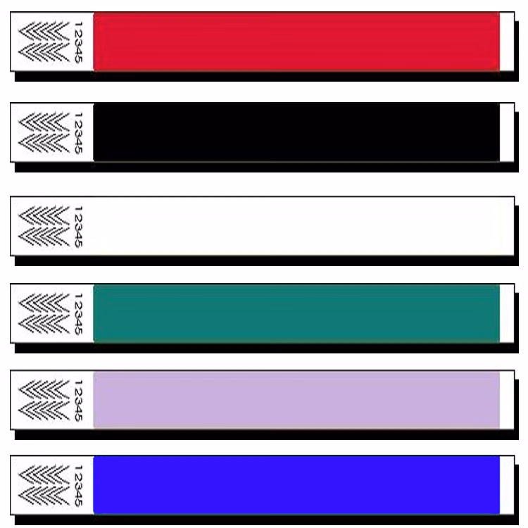 1" Tyvek Wristband