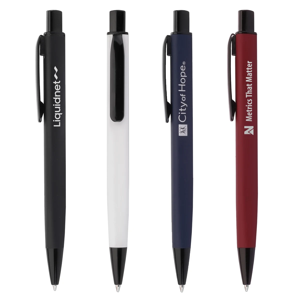 Prism Recycled Aluminum Click-Action Ballpoint 1