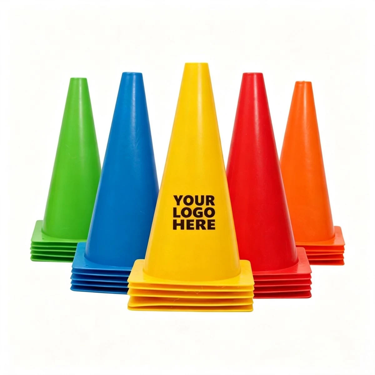 Thickened Plastic Traffic Cone 1
