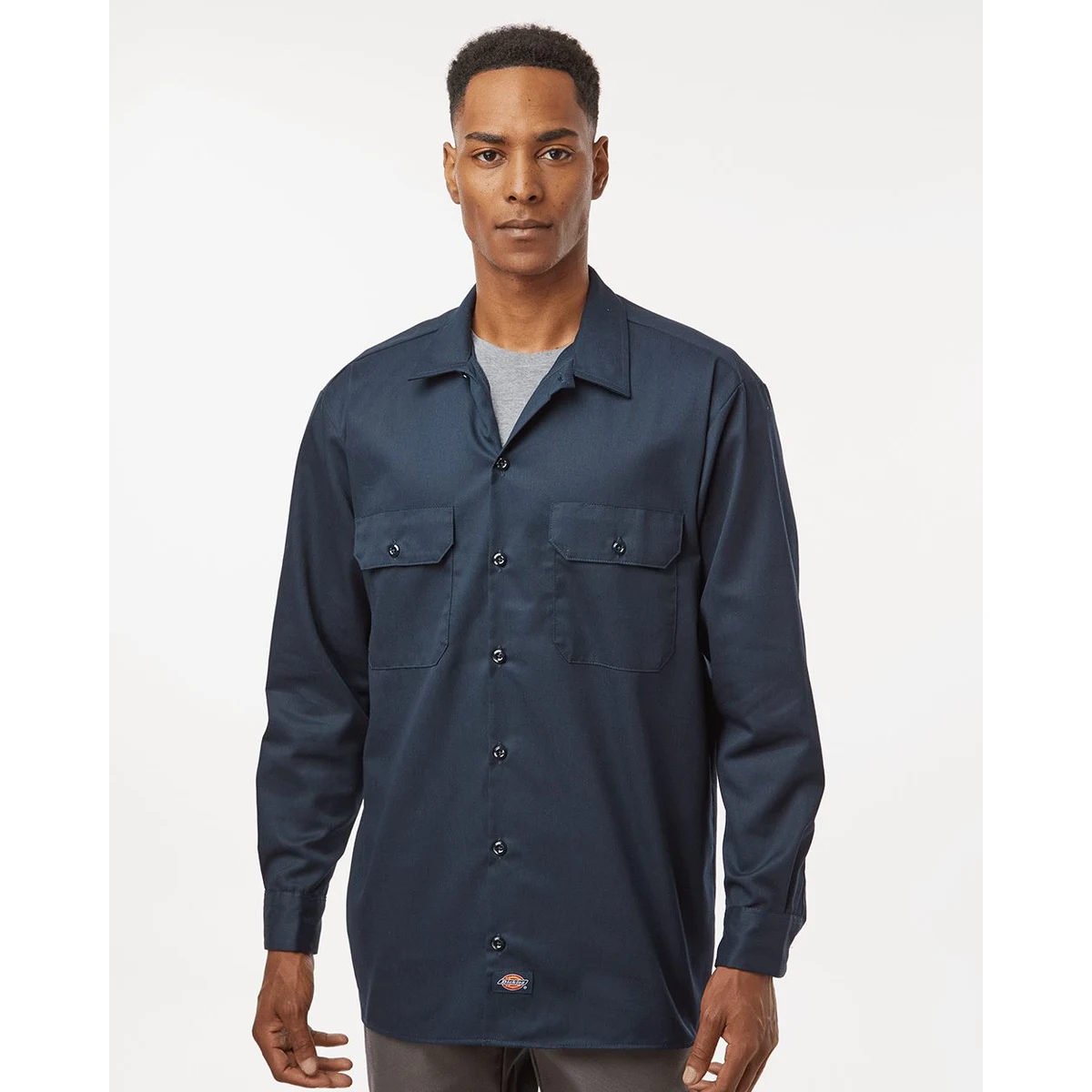Men's Tall Long Sleeve Work Shirt - 5574T 1