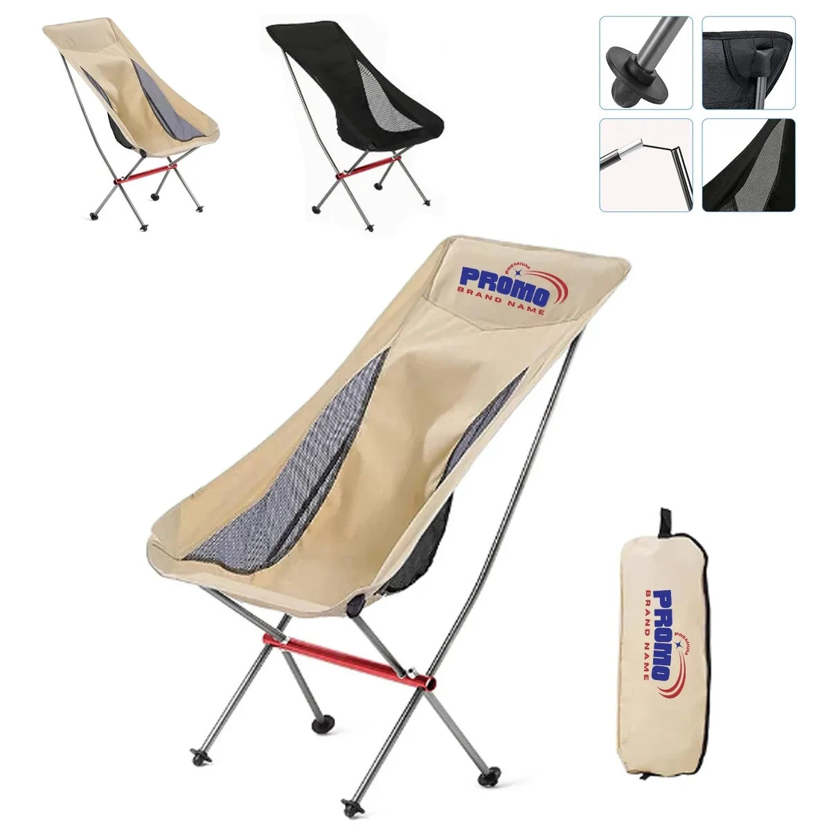 Outdoor Camping Picnic Portable Backrest Fishing Chair 1