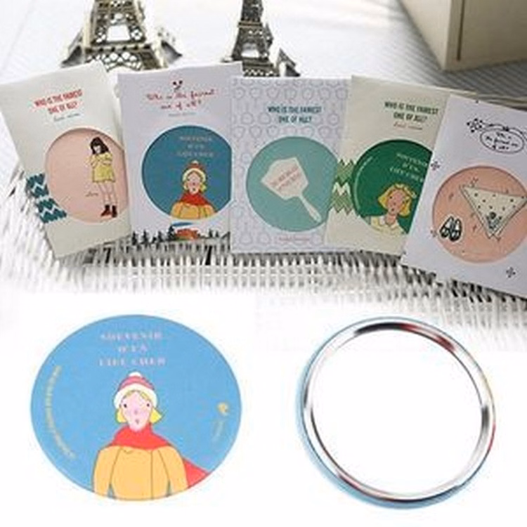 Round Purse Mirror