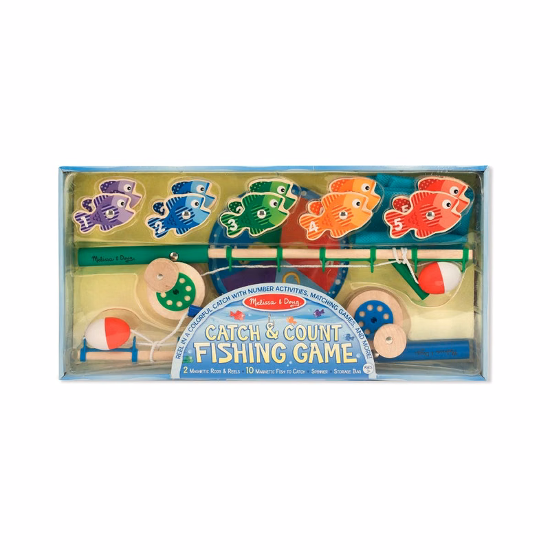 Melissa & Doug Fishing Games - 14 Pieces
