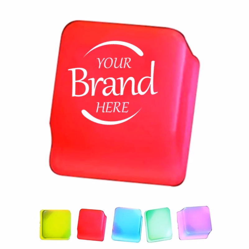 Fluorescent Lighting Ice Cubes