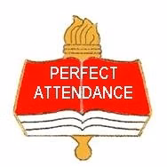 Perfect Attendance Academic Pin