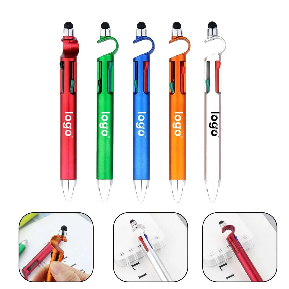 Office Mobile Phone Stand Ballpoint Pen 1