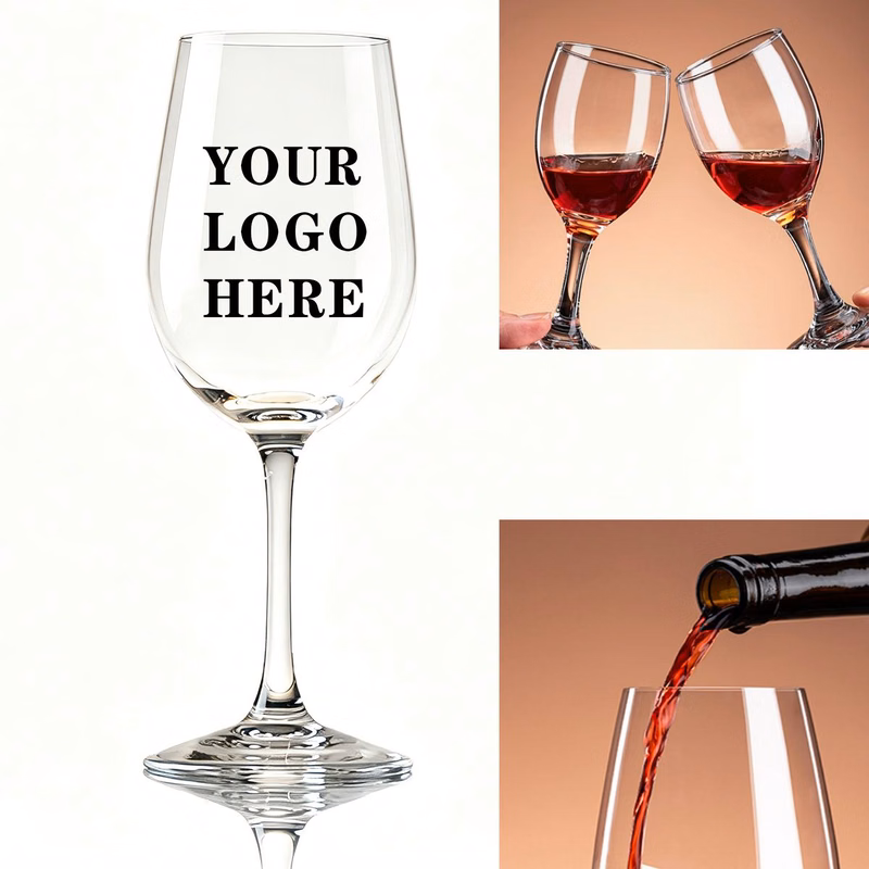 Custom Logo Crystal Wine Glass