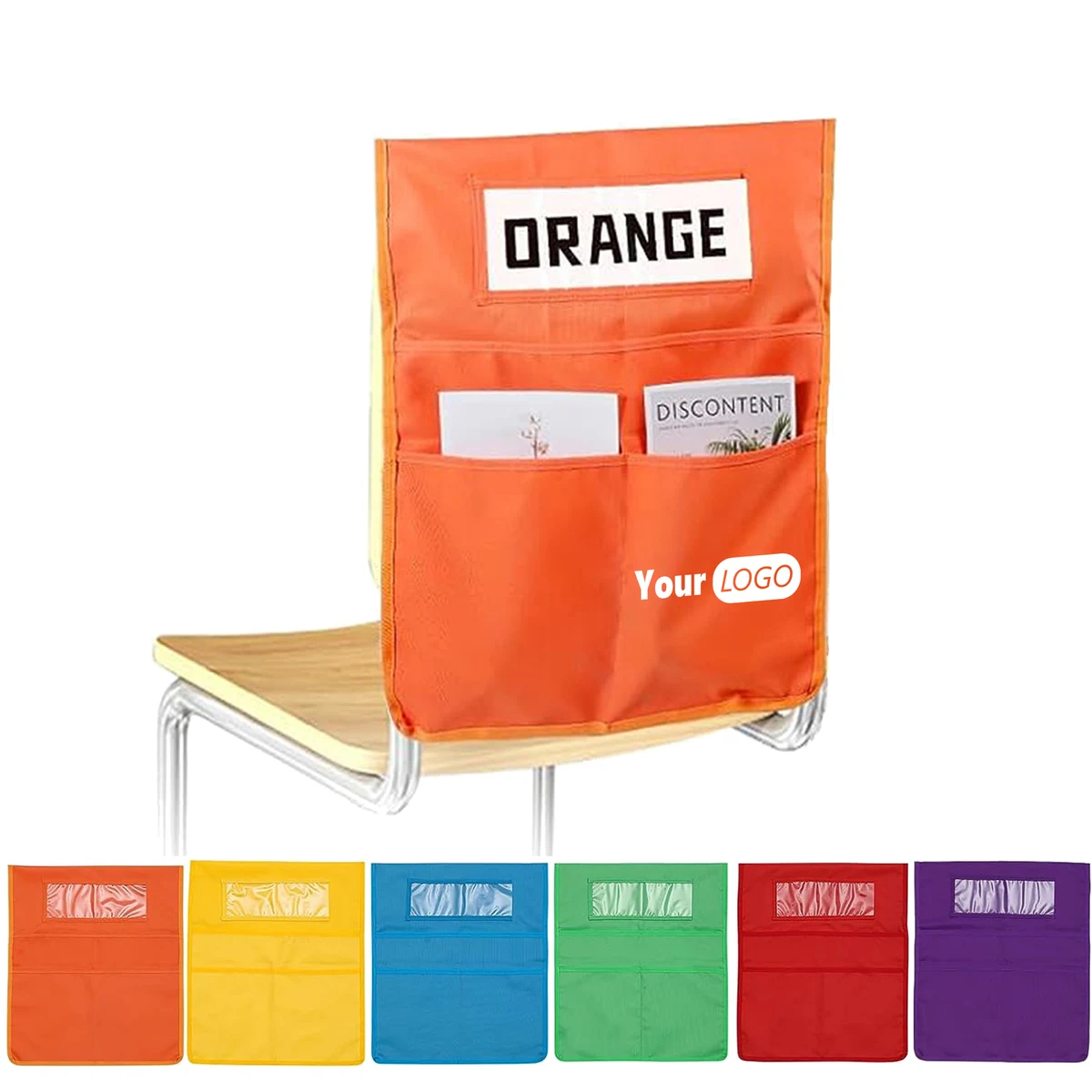 Multi-Pocket Oxford Storage Bag for Chairs 1