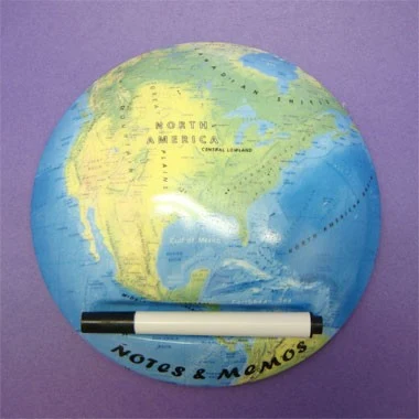 Globe Ceramic Message Pad 1