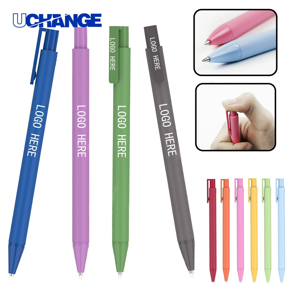 Custom Retractable Gel Pen for Branding 1