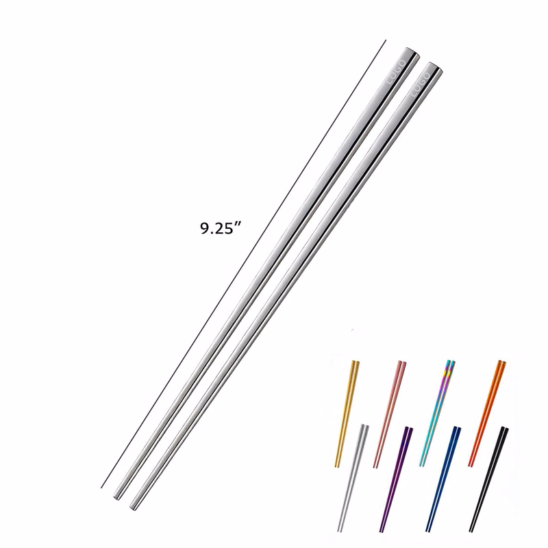 Vibrant Colored Stainless Steel Chopsticks