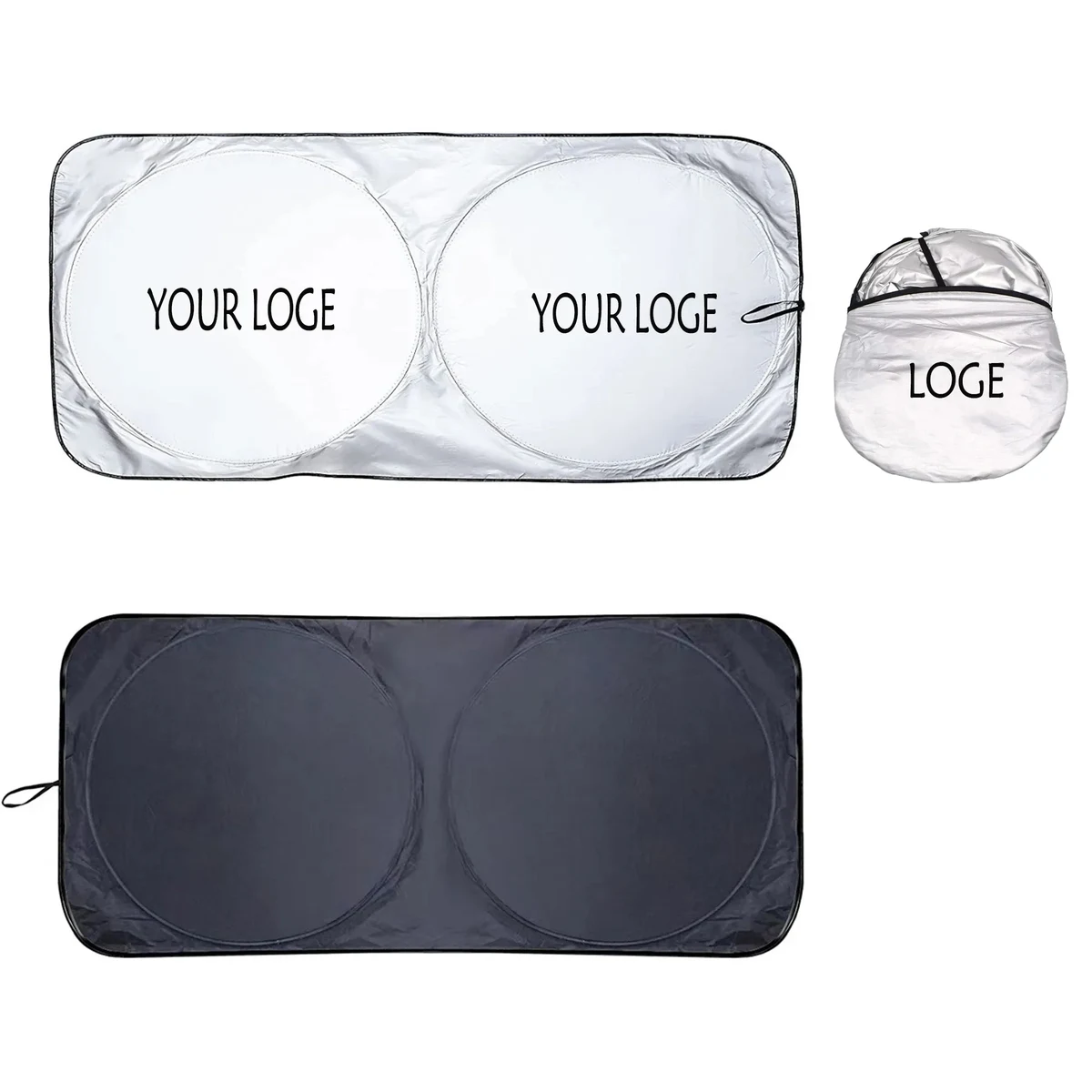 Folding Car Sun Shade MOQ 100 1