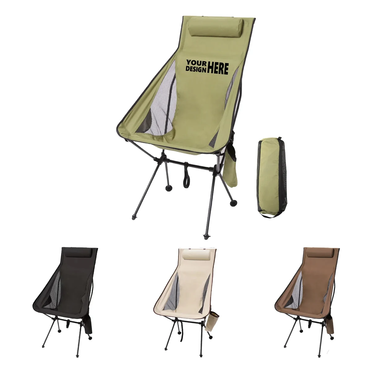 Reclining Outdoor Folding Chair 1