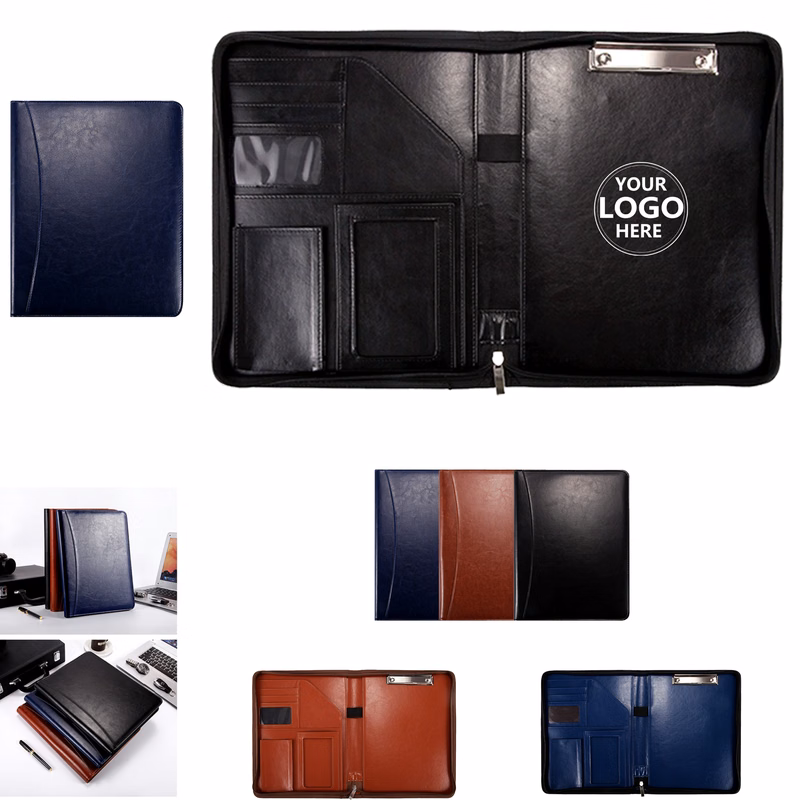 Functional Leather Organizer Clamp