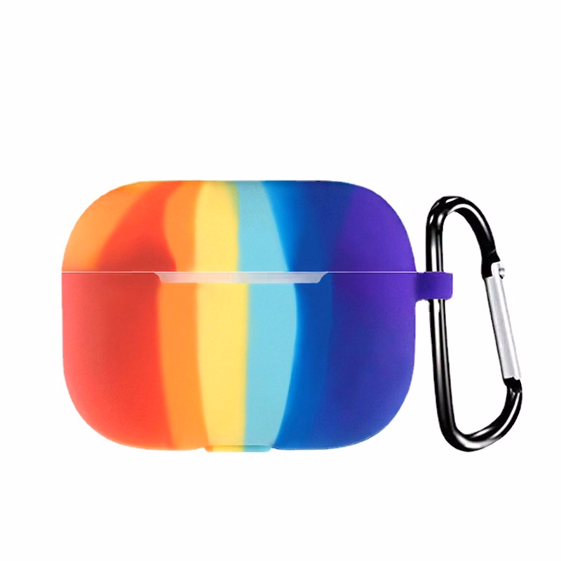 Rainbow Airpods Pro Case with Keychain